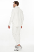Оптом Спортивный костюм анорак белого цвета 9155Bl в Екатеринбурге, фото 4