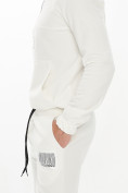 Оптом Спортивный костюм анорак белого цвета 9155Bl, фото 10