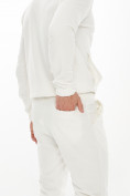 Оптом Спортивный костюм анорак белого цвета 9155Bl, фото 11