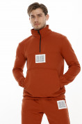 Оптом Спортивный костюм анорак оранжевого цвета 9155O в Екатеринбурге, фото 6