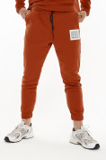 Оптом Спортивный костюм анорак оранжевого цвета 9155O, фото 7