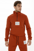 Оптом Спортивный костюм анорак оранжевого цвета 9155O в Казани, фото 8