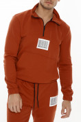 Оптом Спортивный костюм анорак оранжевого цвета 9155O в  Красноярске, фото 12