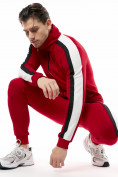 Оптом Спортивный костюм трикотажный красного цвета 9157Kr в Екатеринбурге, фото 5