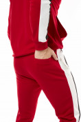 Оптом Спортивный костюм трикотажный красного цвета 9157Kr в Казани, фото 9