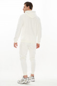 Оптом Спортивный костюм трикотажный белого цвета 9159Bl в Перми, фото 3