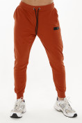Оптом Спортивный костюм трикотажный оранжевого цвета 9159O в  Красноярске, фото 5