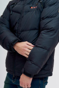 Оптом Пуховик мужской Valianly черного цвета 9160Ch в Нижнем Новгороде, фото 10