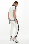 Оптом Костюм штаны и футболка белого цвета 9162Bl в Перми, фото 4