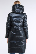 Оптом Куртка зимняя женская молодежное темно-серого цвета 9175_03TC в Омске, фото 5
