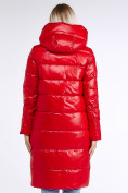 Оптом Куртка зимняя женская молодежное красного цвета 9175_14Kr в Перми, фото 5