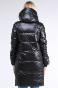 Оптом Куртка зимняя женская молодежная черного цвета 9179_01Ch в Омске, фото 3
