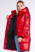 Оптом Куртка зимняя женская молодежная красного цвета 9179_14Kr в Санкт-Петербурге, фото 2