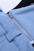 Оптом Горнолыжный костюм Valianly детский для мальчика голубого цвета 9201Gl, фото 10