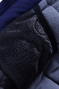 Оптом Горнолыжный костюм Valianly детский для мальчика темно-синего цвета 9201TS, фото 8