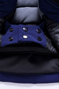 Оптом Горнолыжный костюм Valianly детский для мальчика темно-синего цвета 9201TS, фото 11