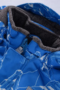 Оптом Горнолыжный костюм Valianly детский для мальчика голубого цвета 9205Gl в Оренбурге, фото 12