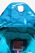 Оптом Комбинезон Valianly детский для девочки бирюзового цвета 9208Br в Алма-Ате, фото 3