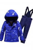 Оптом Горнолыжный костюм Valianly детский для мальчика синего цвета 9209S в Ульяновске