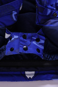 Оптом Горнолыжный костюм Valianly детский для мальчика синего цвета 9209S, фото 23