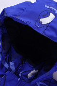 Оптом Горнолыжный костюм Valianly детский для мальчика синего цвета 9209S, фото 7
