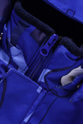 Оптом Горнолыжный костюм Valianly детский для мальчика синего цвета 9209S в Санкт-Петербурге, фото 8