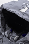Оптом Горнолыжный костюм Valianly детский для мальчика серого цвета 9209Sr, фото 14