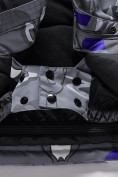 Оптом Горнолыжный костюм Valianly детский для мальчика серого цвета 9209Sr, фото 18