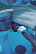 Оптом Горнолыжный костюм Valianly детский для девочки голубого цвета 9210Gl, фото 21