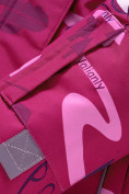 Оптом Горнолыжный костюм Valianly детский для девочки розового цвета 9210R, фото 15