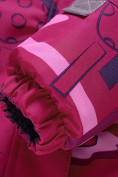 Оптом Горнолыжный костюм Valianly детский для девочки розового цвета 9210R, фото 16