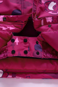 Оптом Горнолыжный костюм Valianly детский для девочки розового цвета 9210R, фото 11