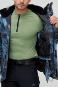 Оптом Пуховик Valianly с мехом синего цвета 92114S в Санкт-Петербурге, фото 20
