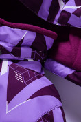 Оптом Горнолыжный костюм Valianly подростковый для девочки фиолетового цвета 9224F в Екатеринбурге, фото 16