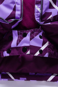 Оптом Горнолыжный костюм Valianly подростковый для девочки фиолетового цвета 9224F в Екатеринбурге, фото 11