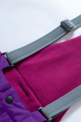Оптом Горнолыжный костюм Valianly подростковый для девочки фиолетового цвета 9228F в Казани, фото 9