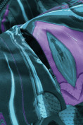 Оптом Горнолыжный костюм Valianly подростковый для девочки бирюзового цвета 9230Br, фото 13
