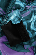 Оптом Горнолыжный костюм Valianly подростковый для девочки бирюзового цвета 9230Br в Санкт-Петербурге, фото 14