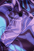 Оптом Горнолыжный костюм Valianly подростковый для девочки фиолетового цвета 9230F в Екатеринбурге, фото 5