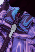 Оптом Горнолыжный костюм Valianly подростковый для девочки фиолетового цвета 9230F в Казани, фото 22