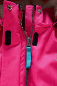 Оптом Парка зимняя Valianly подростковая для девочки розового цвета 9238R в Казани, фото 8
