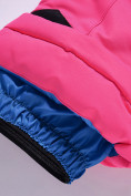 Оптом Брюки горнолыжные подростковые для девочки розового цвета 9252R, фото 7