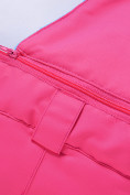 Оптом Брюки горнолыжные подростковые для девочки розового цвета 9252R в Ульяновске, фото 9