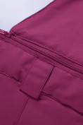 Оптом Брюки горнолыжные подростковые для девочки темно-фиолетового цвета 9252TF, фото 9