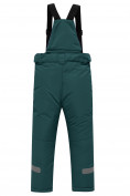Оптом Брюки горнолыжные подростковые для девочки темно-зеленого цвета 9252TZ, фото 2