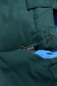 Оптом Брюки горнолыжные подростковые для девочки темно-зеленого цвета 9252TZ в Ростове-на-Дону, фото 8