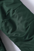 Оптом Брюки горнолыжные подростковые для мальчика темно-зеленого цвета 9253TZ в Казани, фото 5