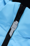 Оптом Горнолыжный костюм для мальчика синего цвета 9315S в Тюмени, фото 10