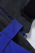 Оптом Горнолыжный костюм для мальчика синего цвета 9315S, фото 15