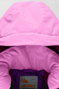 Оптом Горнолыжный костюм для девочки фиолетового цвета 9316F, фото 7